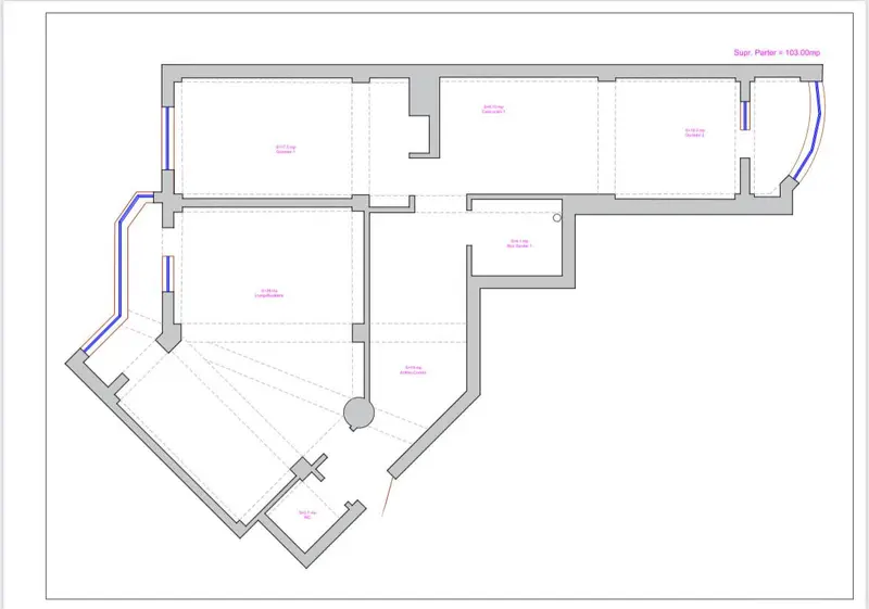 Penthouse for sale, 135 m², Botanica