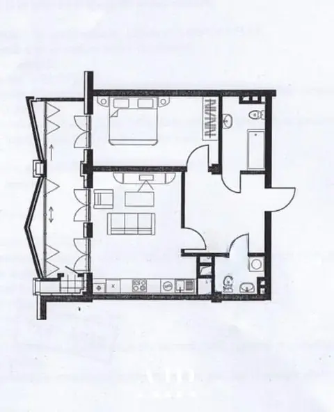 2-room apartment for sale, 70.3 m², Rîșcani