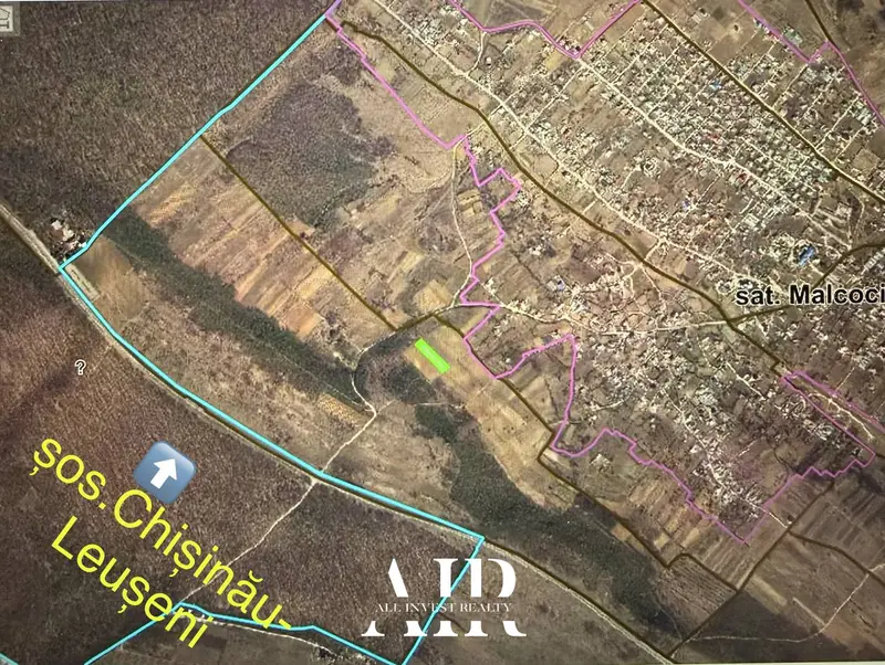 Agricultural land for sale, 16 ares, Malcoci