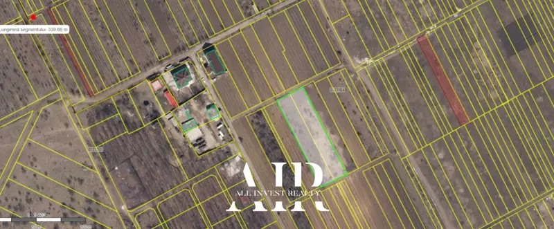 Building plot for sale, 30 ares, Durlești