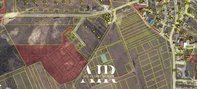 Building plot for sale, 5.3 ares, Durlești