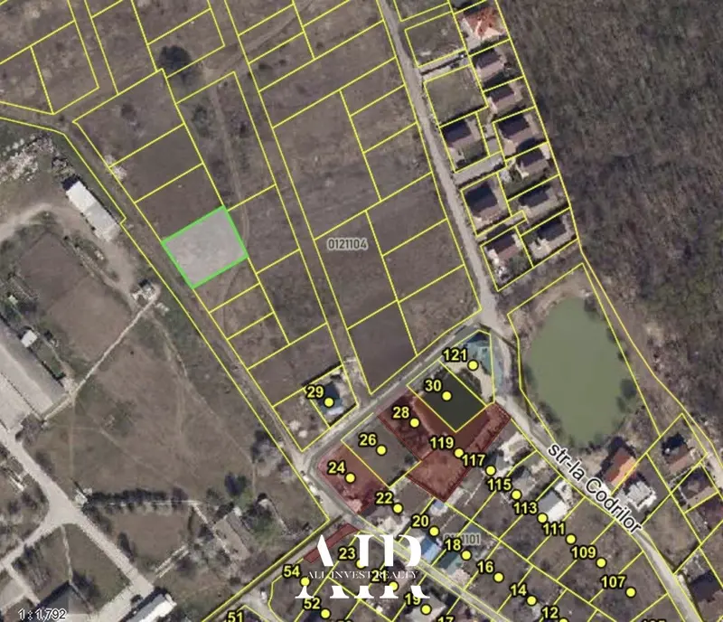 Building plot for sale, 9.1 ares, Durlești