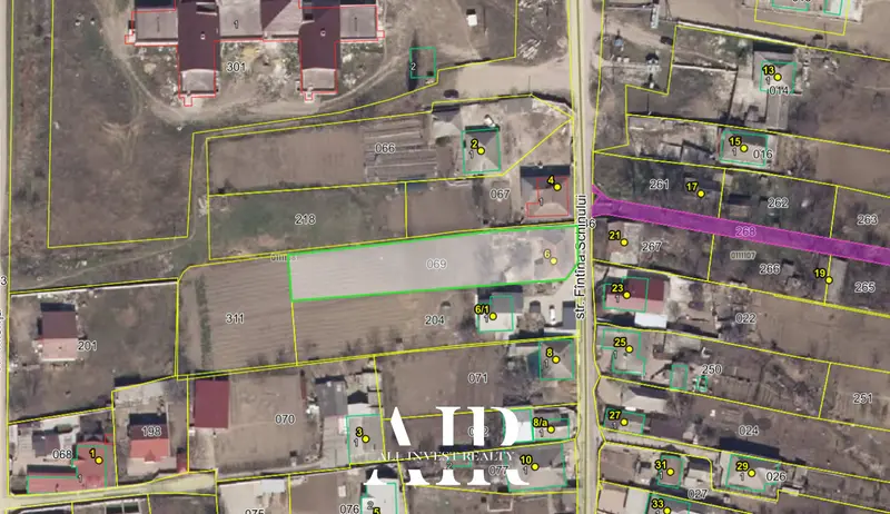 Building plot for sale, 12.3 ares, Sîngera
